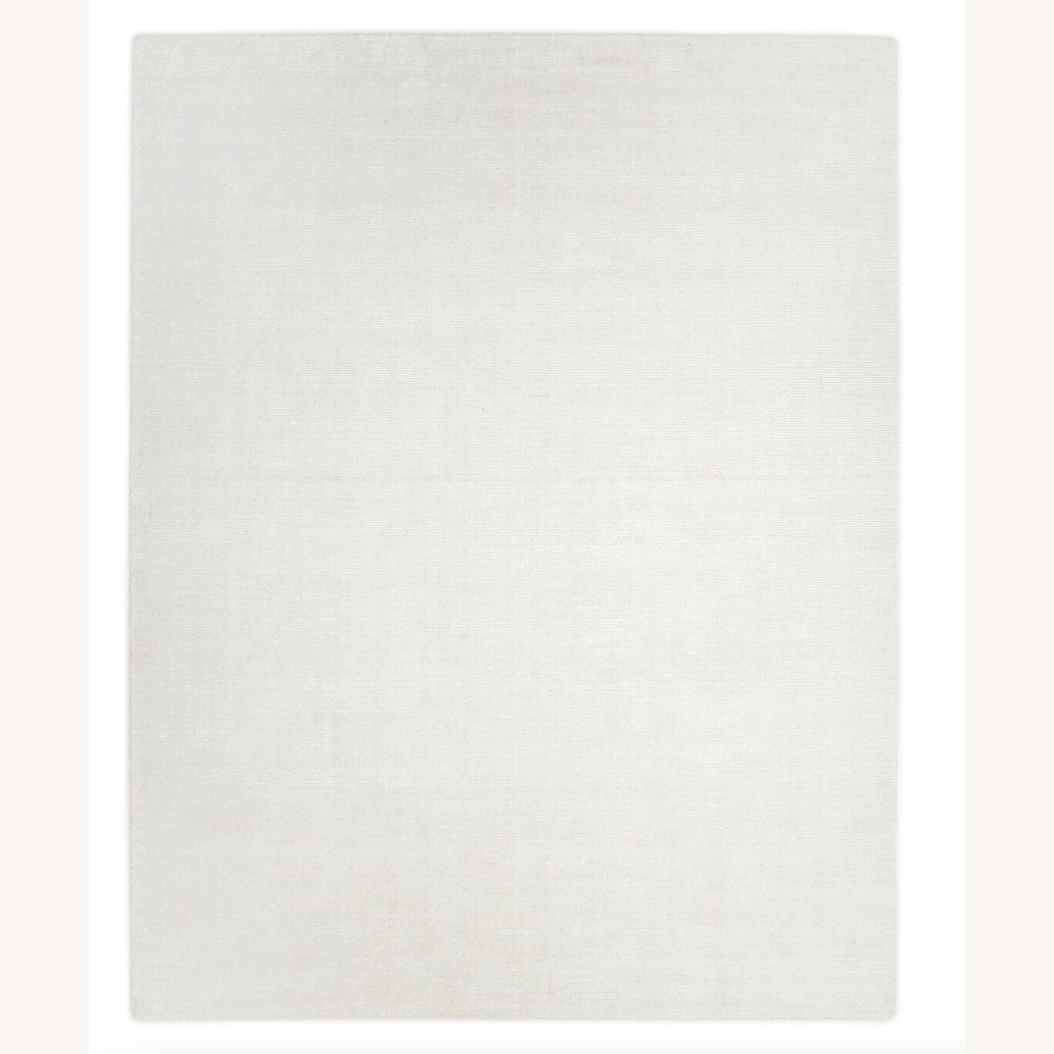 White Wool Blend Area Rug 8' x 10' - image-2