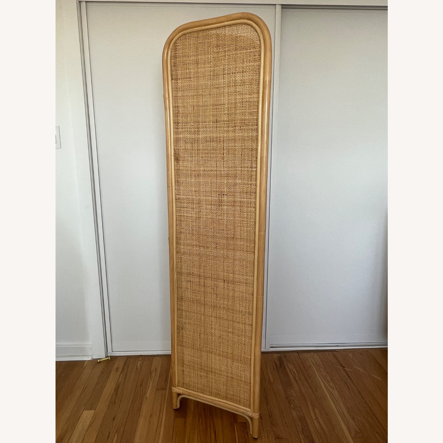 West Elm Zeze Rattan 3-Panel Room Divider  - image-3