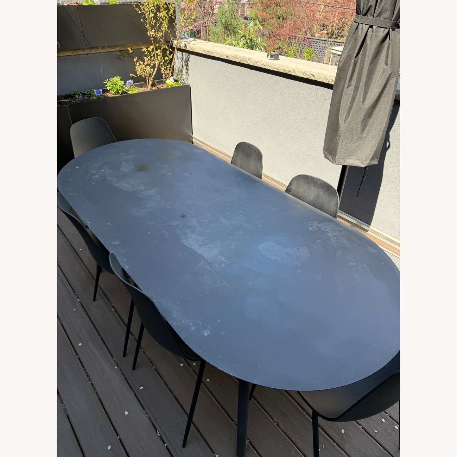 Article Ballo Black Metal Patio Furniture - image-5