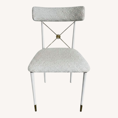 Used Jonathan Adler Two Velvet Riding Chairs  for sale on AptDeco