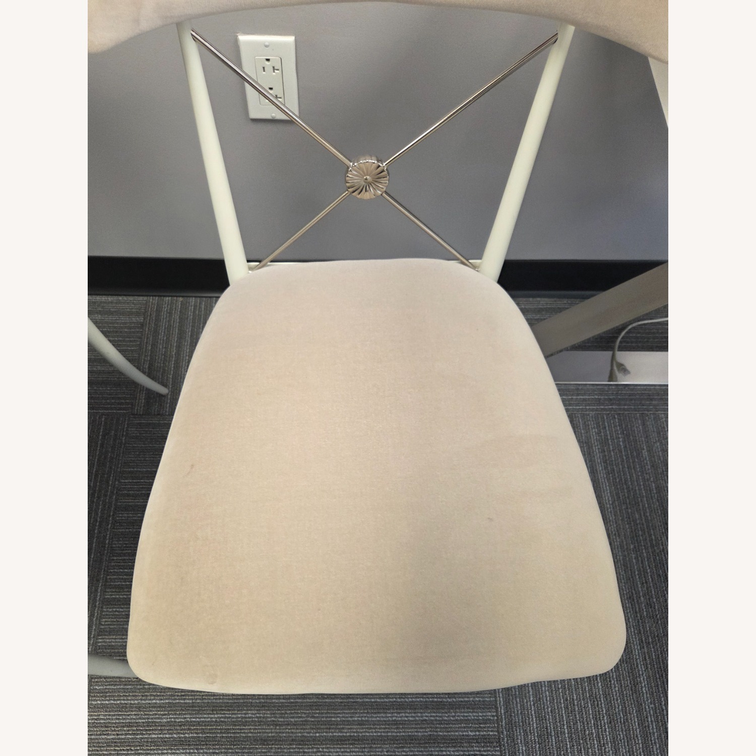 Jonathan Adler Two Velvet Riding Chairs  - image-5