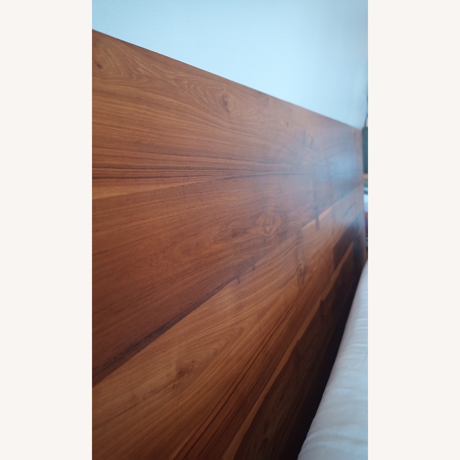 CB2 Acacia Andes Wood Queen Bed - image-5