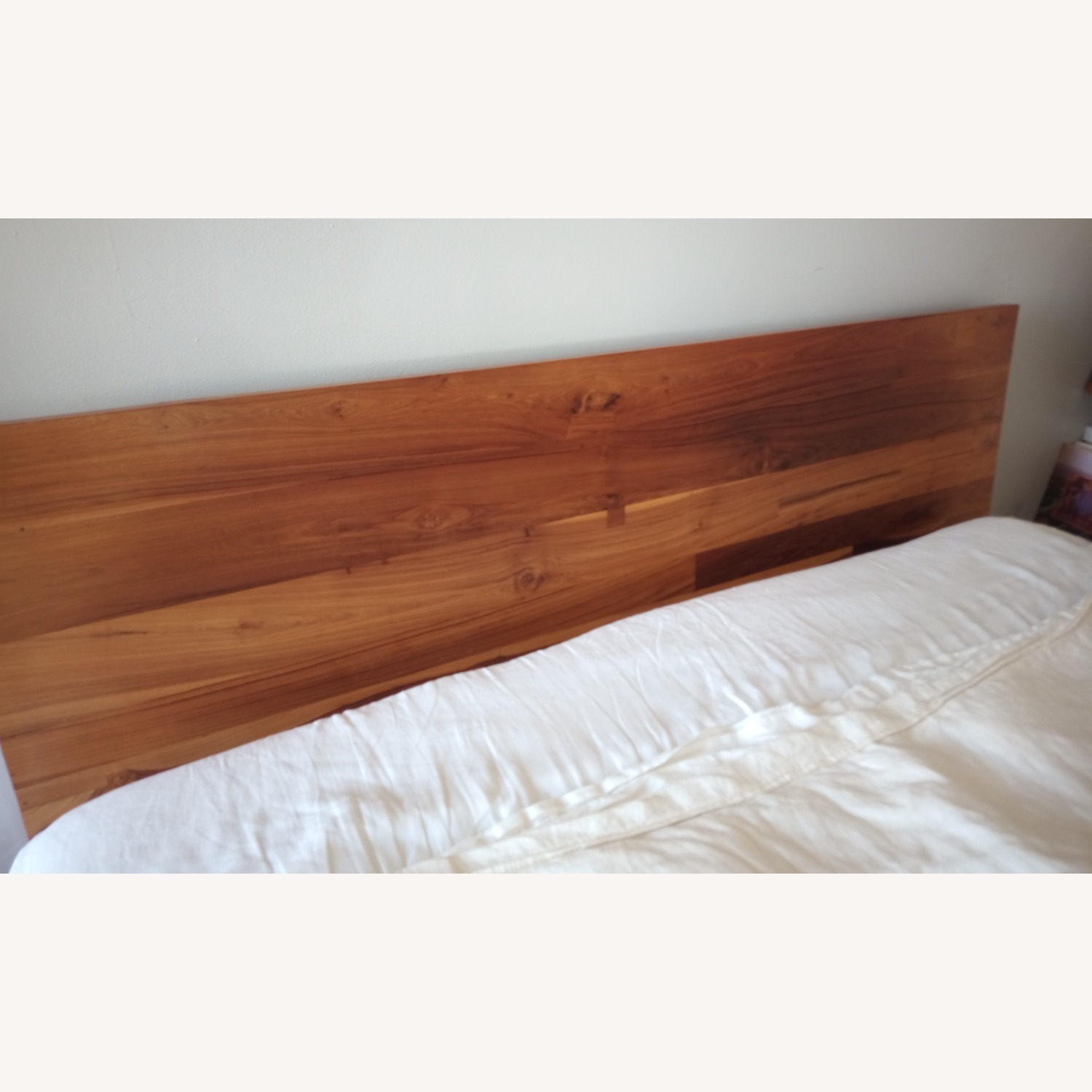CB2 Acacia Andes Wood Queen Bed - image-6