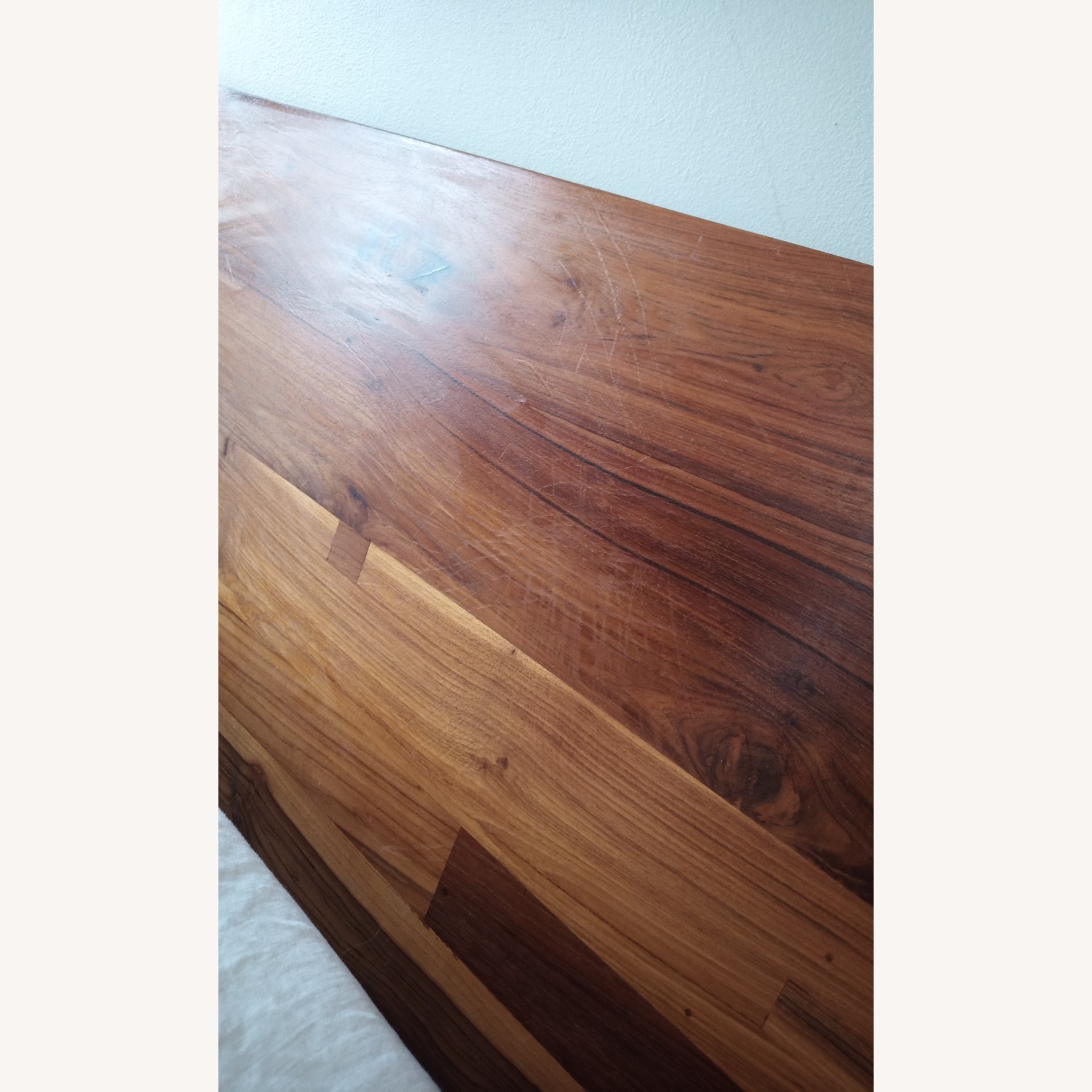 CB2 Acacia Andes Wood Queen Bed - image-3