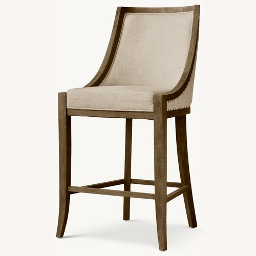 Used Restoration Hardware Suede Bar/Counter Stools for sale on AptDeco