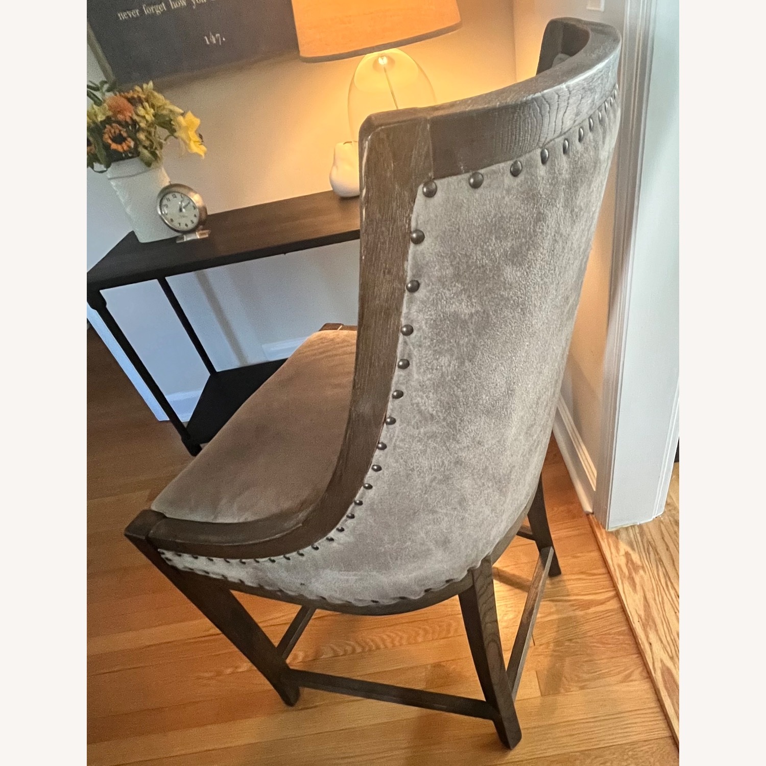 Restoration Hardware Suede Bar/Counter Stools - image-6