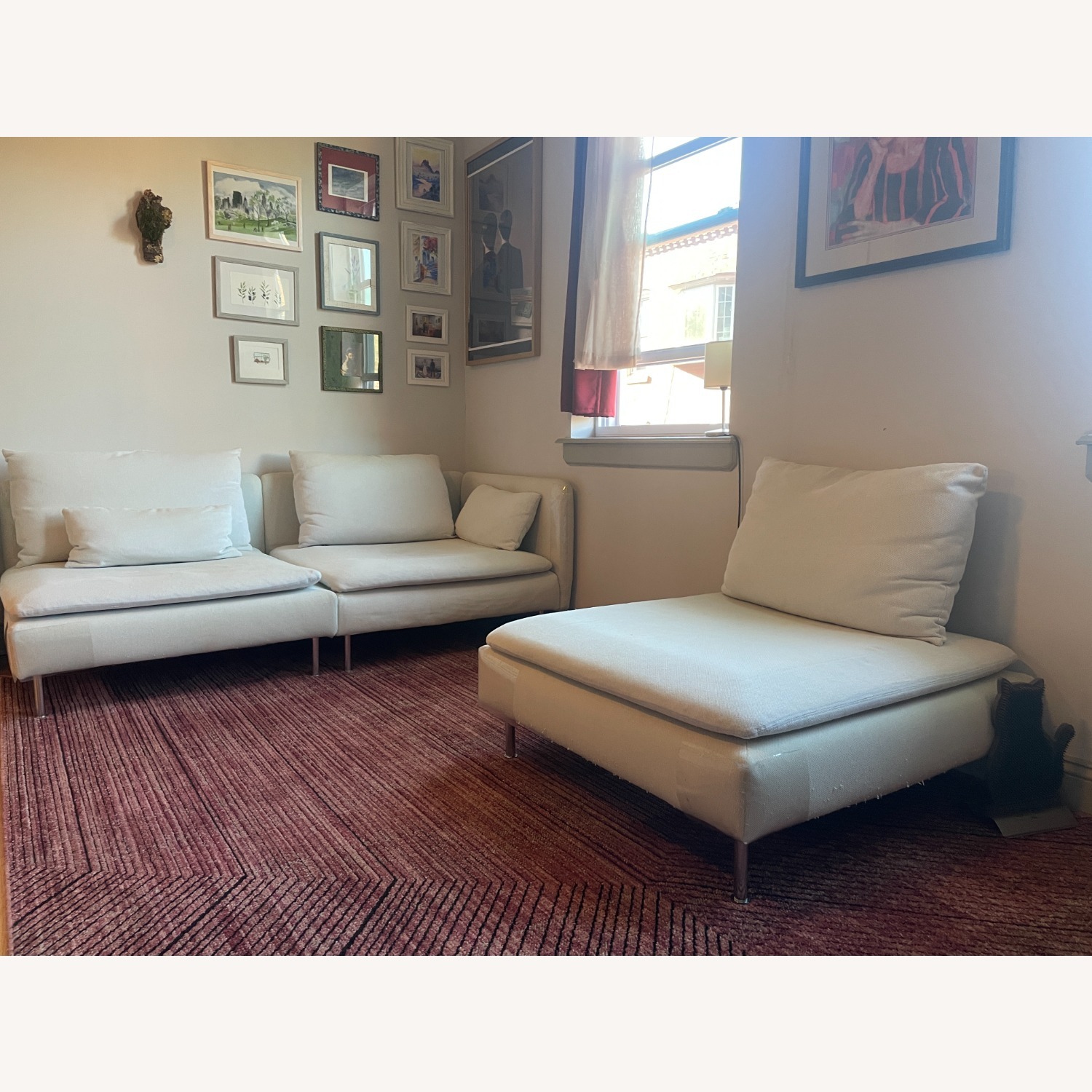 IKEA SÖDERHAMN White 3+ Seater Sofa - image-2