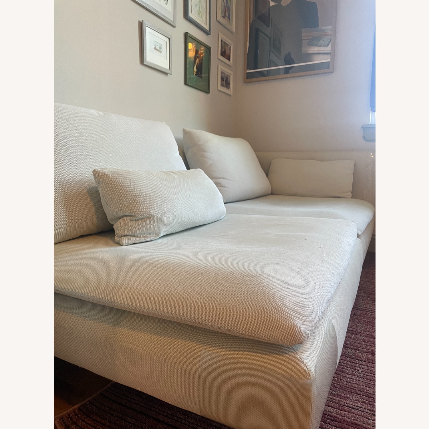 IKEA SÖDERHAMN White 3+ Seater Sofa - image-3