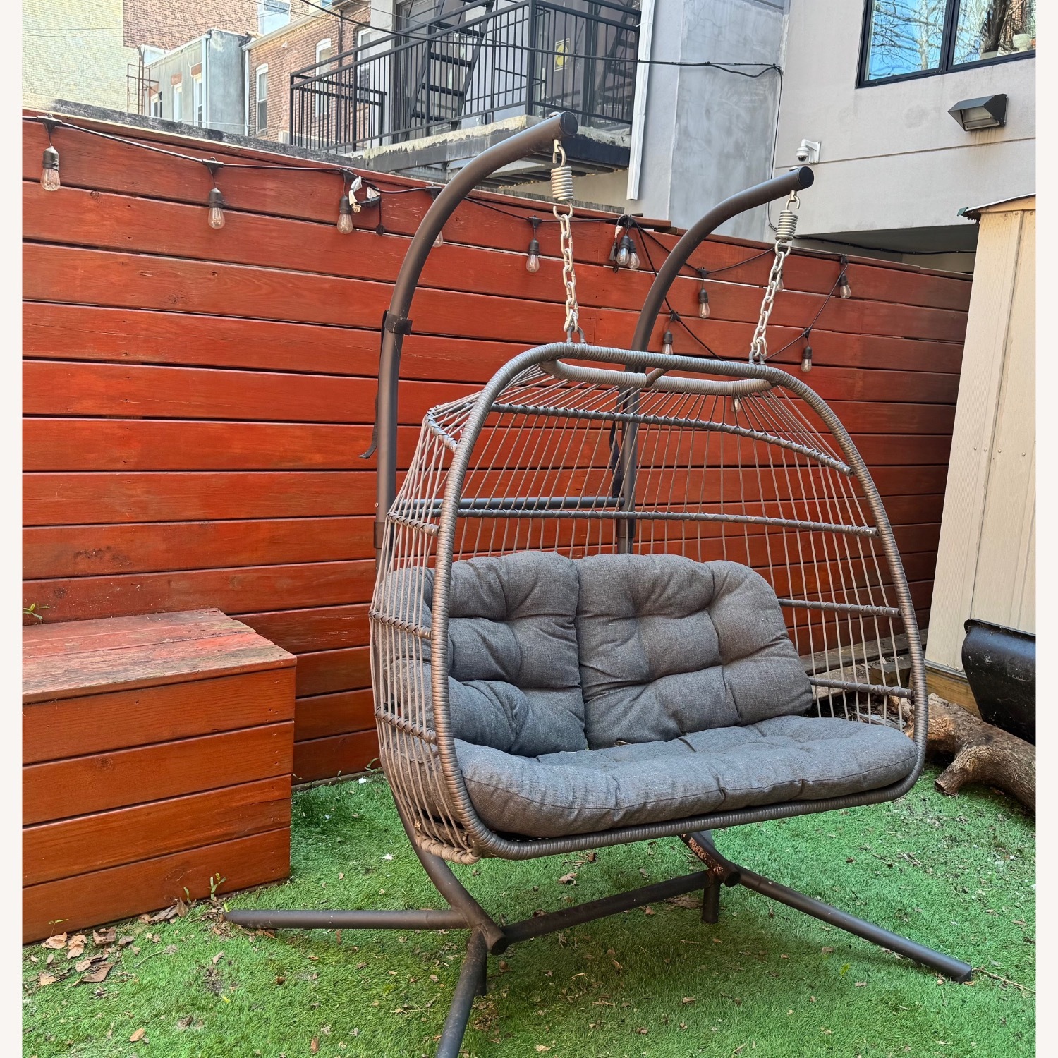 Dark Gray Patio Furniture - image-5