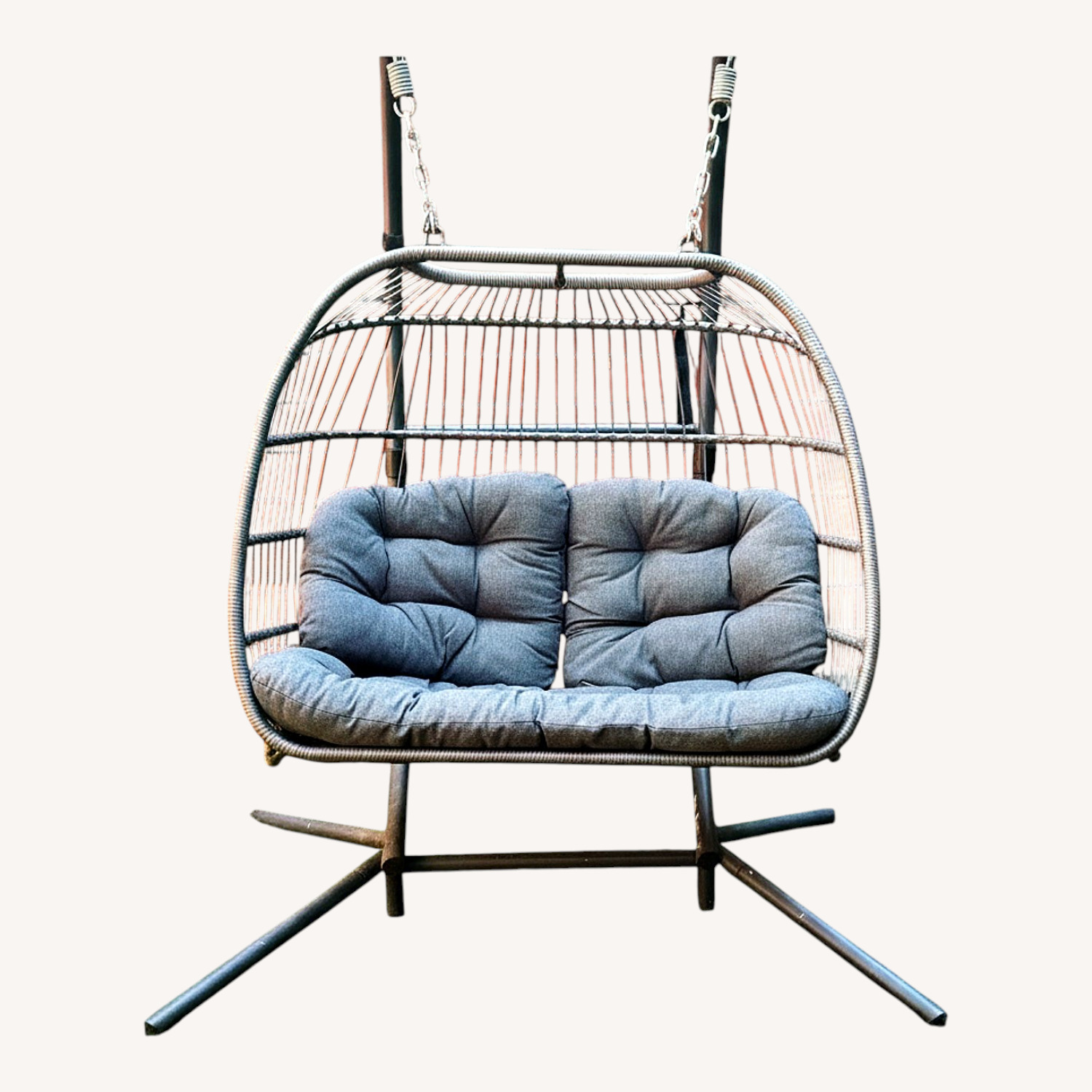 Dark Gray Patio Furniture - image-0