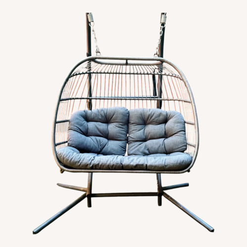 Used Dark Gray Patio Furniture for sale on AptDeco