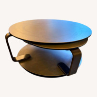 Roche Bobois Quartet Dark Gray Ceramic Coffee Table