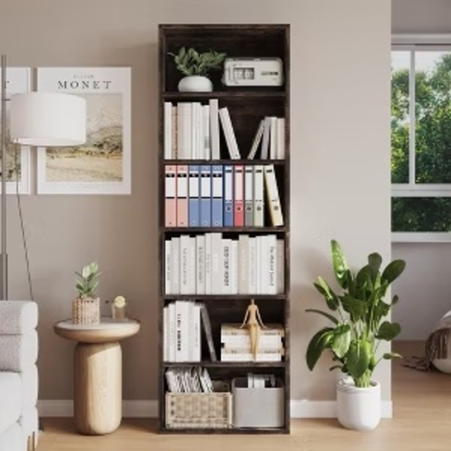 Target Dark Brown Bookcase - image-5