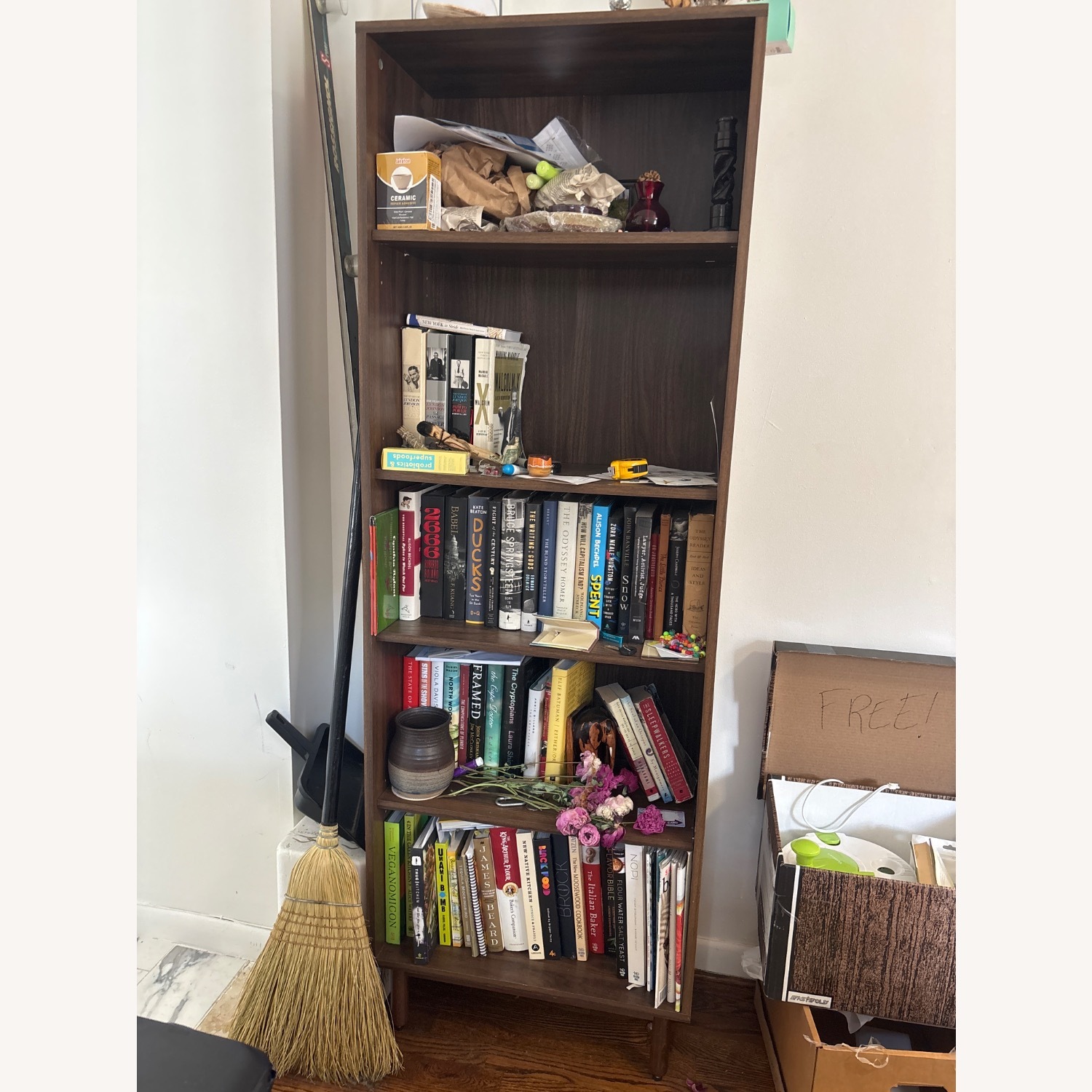 Target Dark Brown Bookcase - image-1