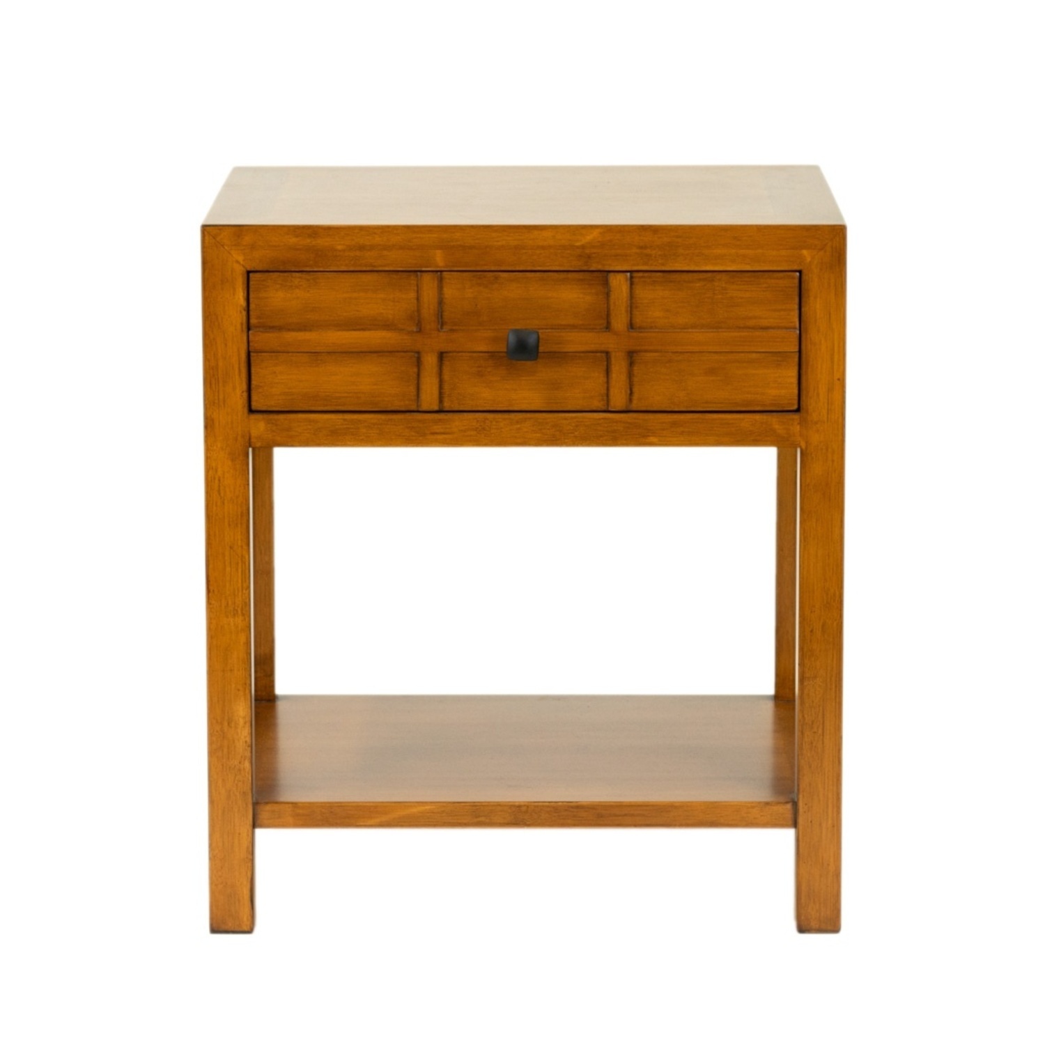 Crate & Barrel Maria Yee Light Brown Nightstands - image-9