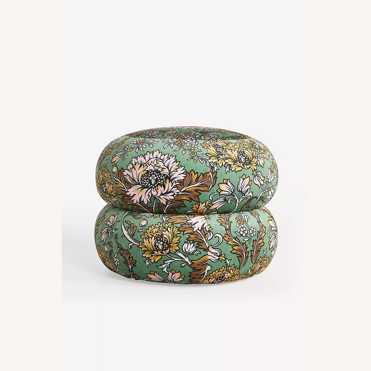 Anthropologie Jylin Velvet Muntz Ottoman - image-6