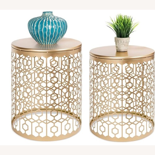 Used Amazon Gold End Tables for sale on AptDeco