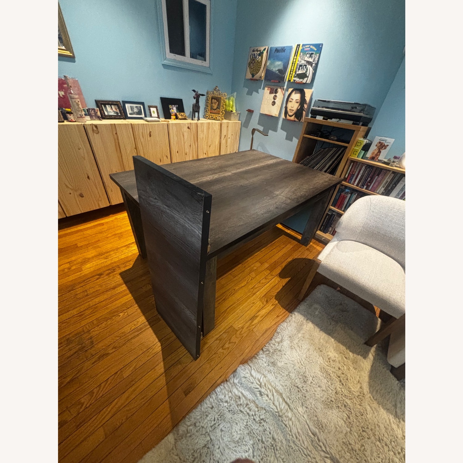 Large Rustic Dining Table with Middle Insert - image-5