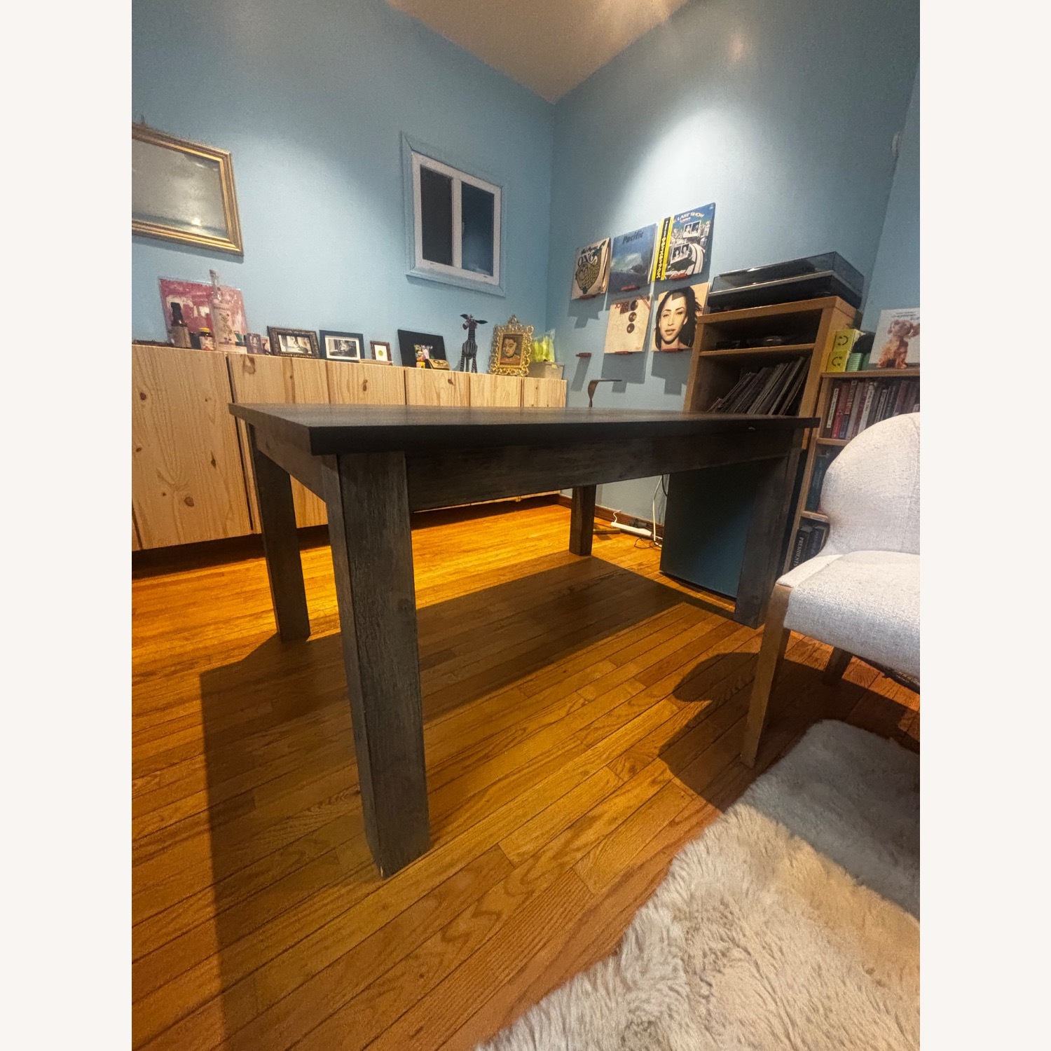 Large Rustic Dining Table with Middle Insert - image-4