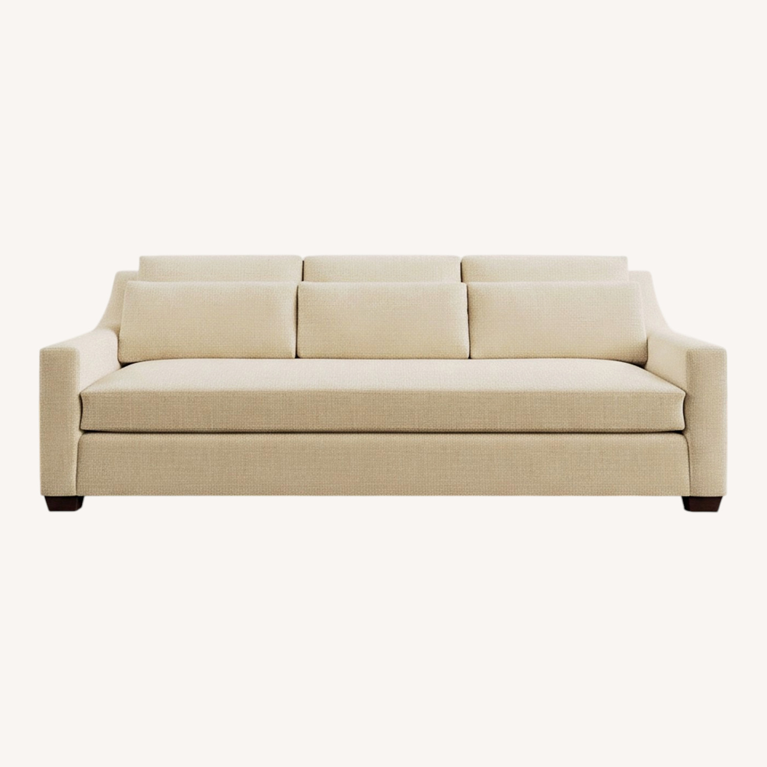 Pottery Barn York Slope Deep Seat Sofa - image-0