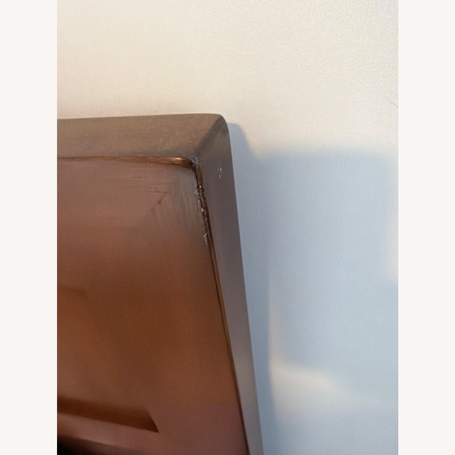 Crate & Barrel Light Brown Bamboo Queen Bed - image-5