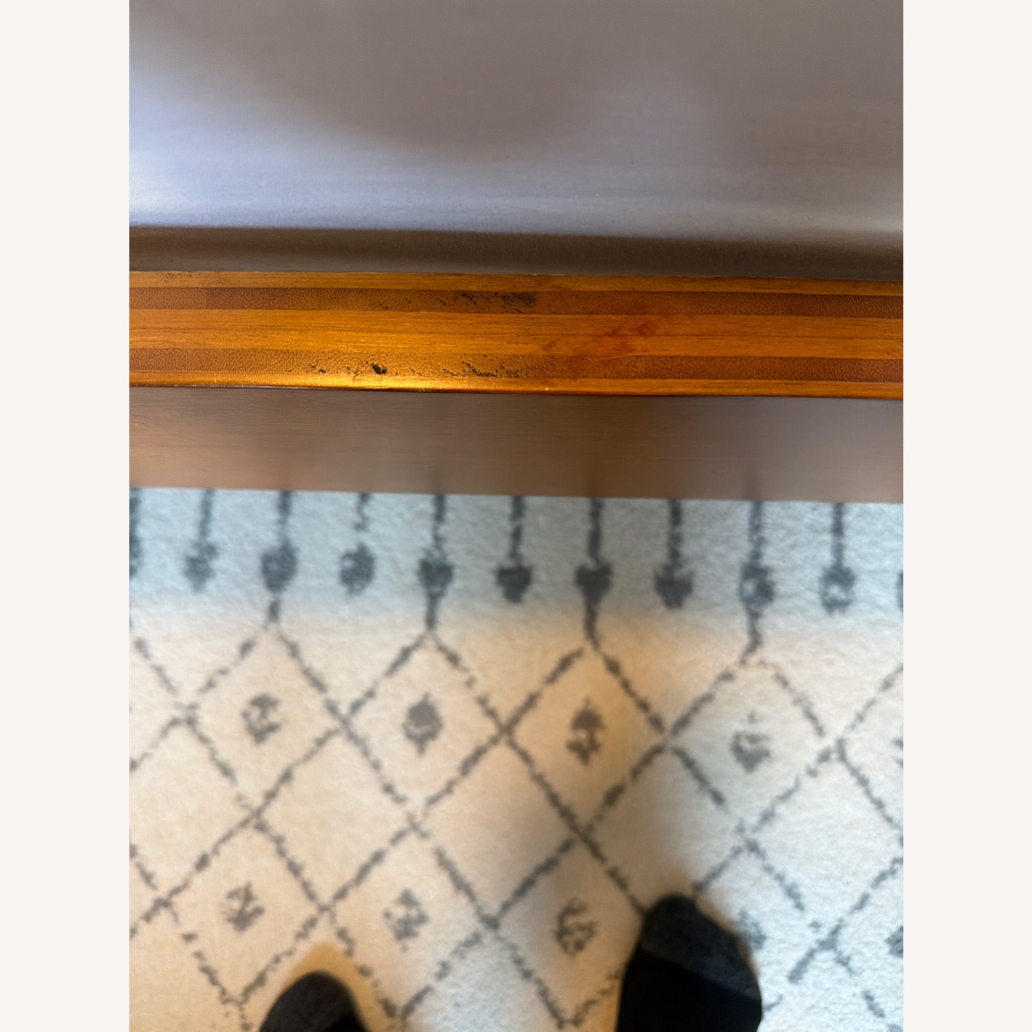 Crate & Barrel Light Brown Bamboo Queen Bed - image-4