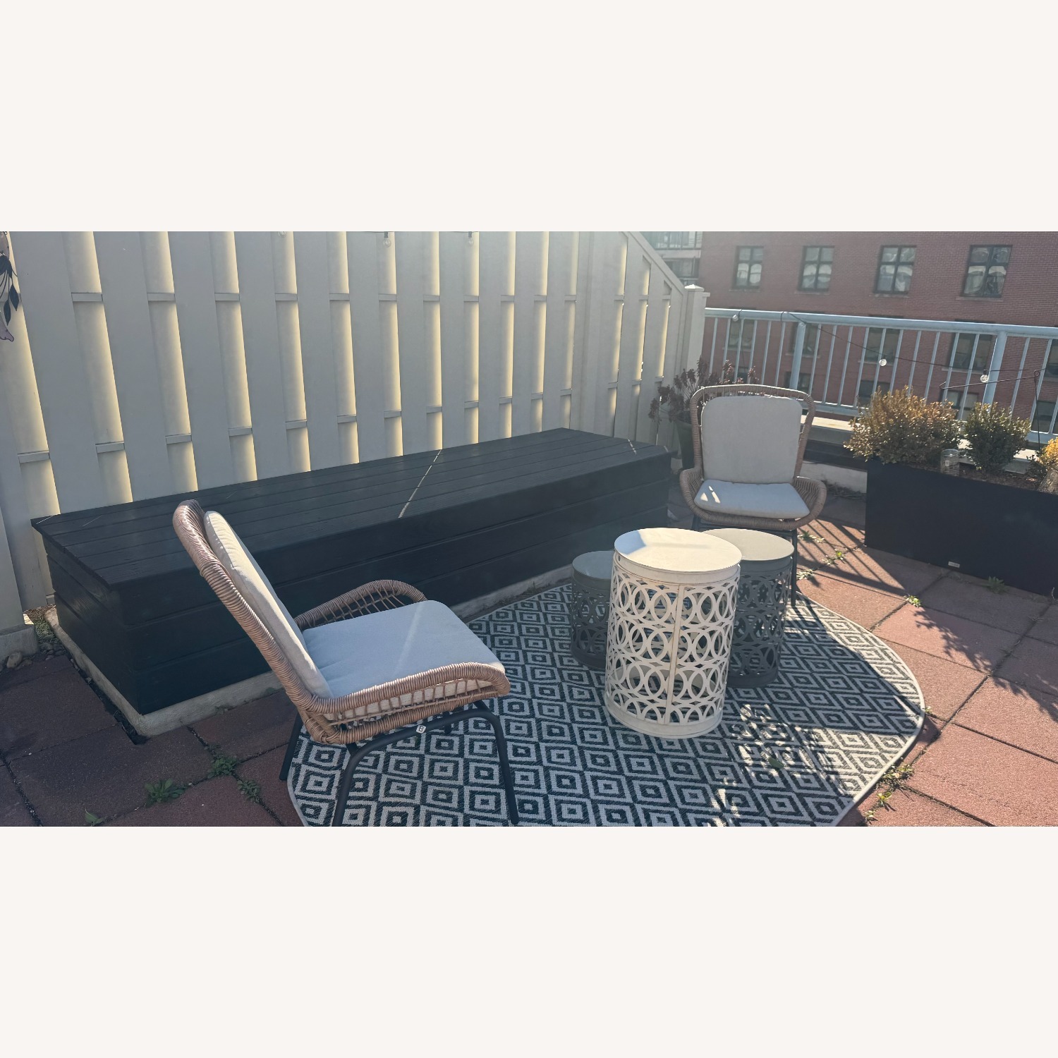 Metal Outdoor Nesting End Accent Tables - image-2