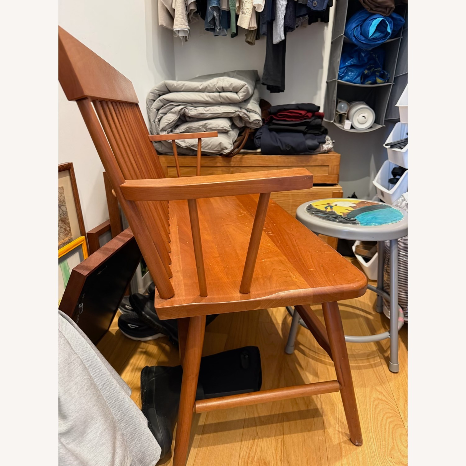 Vermont Woods Studios Natural Wood Bench - image-3