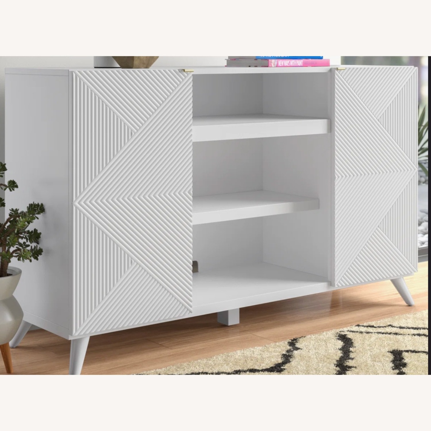 Wade Logan Baldewijn TV Stand for TVs up to 65" - image-3