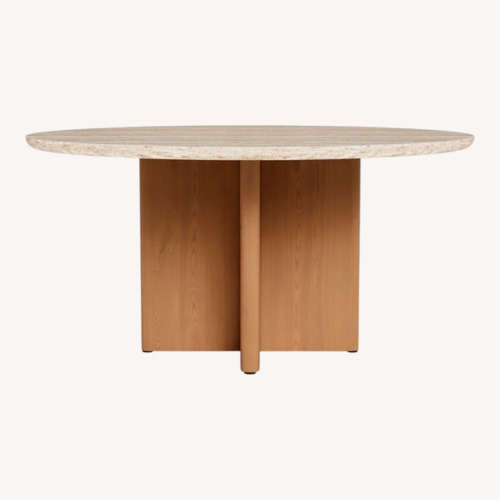 Used Harbour Furniture Victoria Teak Dining Table for sale on AptDeco