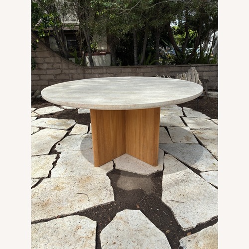 Used Harbour Furniture Victoria Teak Dining Table for sale on AptDeco
