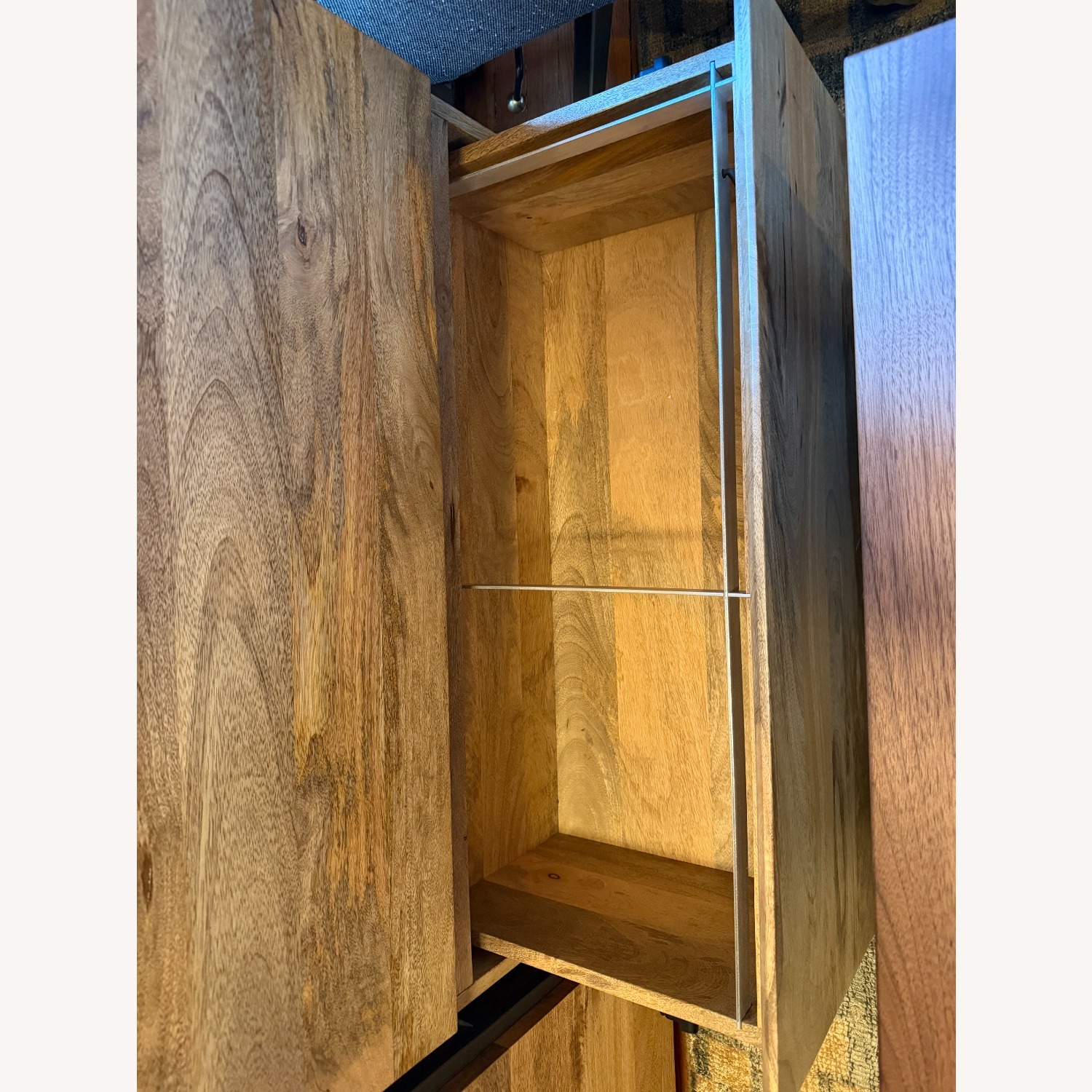 West Elm Industrial Lateral Modular File Cabinet in Raw Mango - image-2