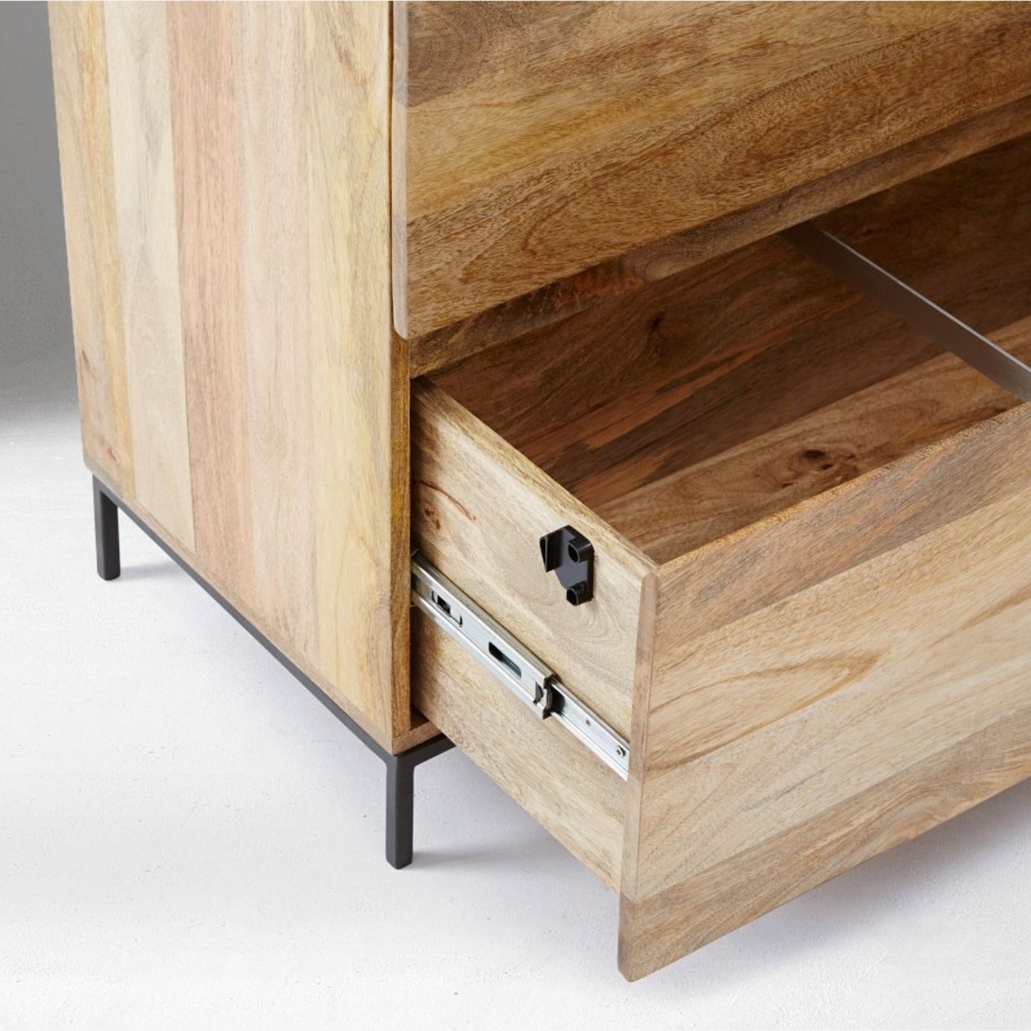 West Elm Industrial Lateral Modular File Cabinet in Raw Mango - image-4