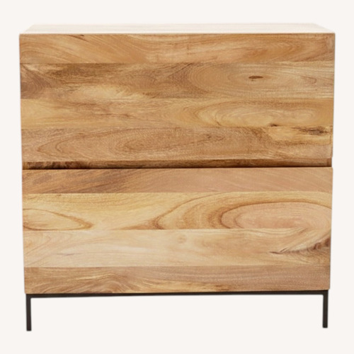 Used West Elm Industrial Lateral Modular File Cabinet in Raw Mango for sale on AptDeco