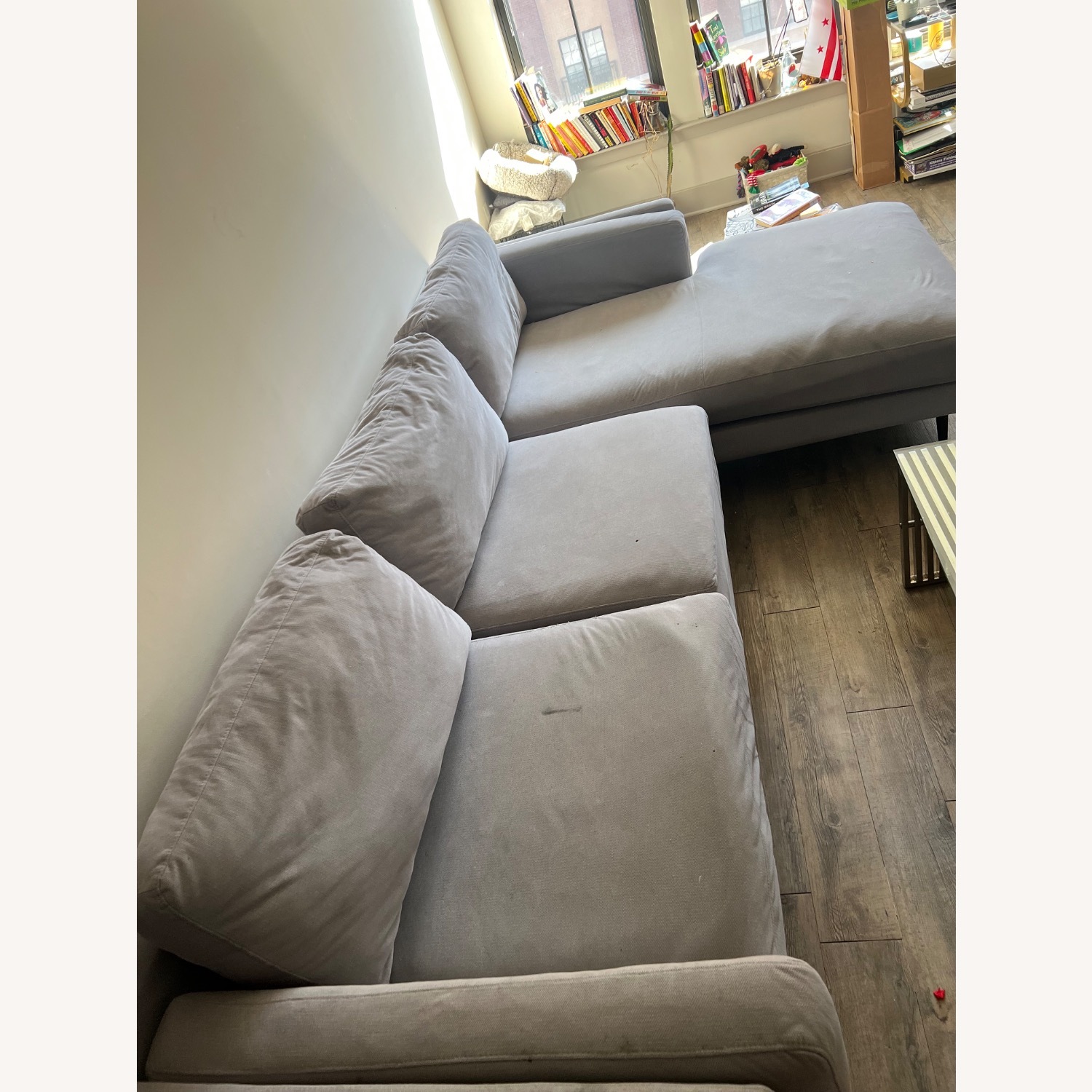 Ashley Furniture Light Gray 3+ Piece Sectional - image-4