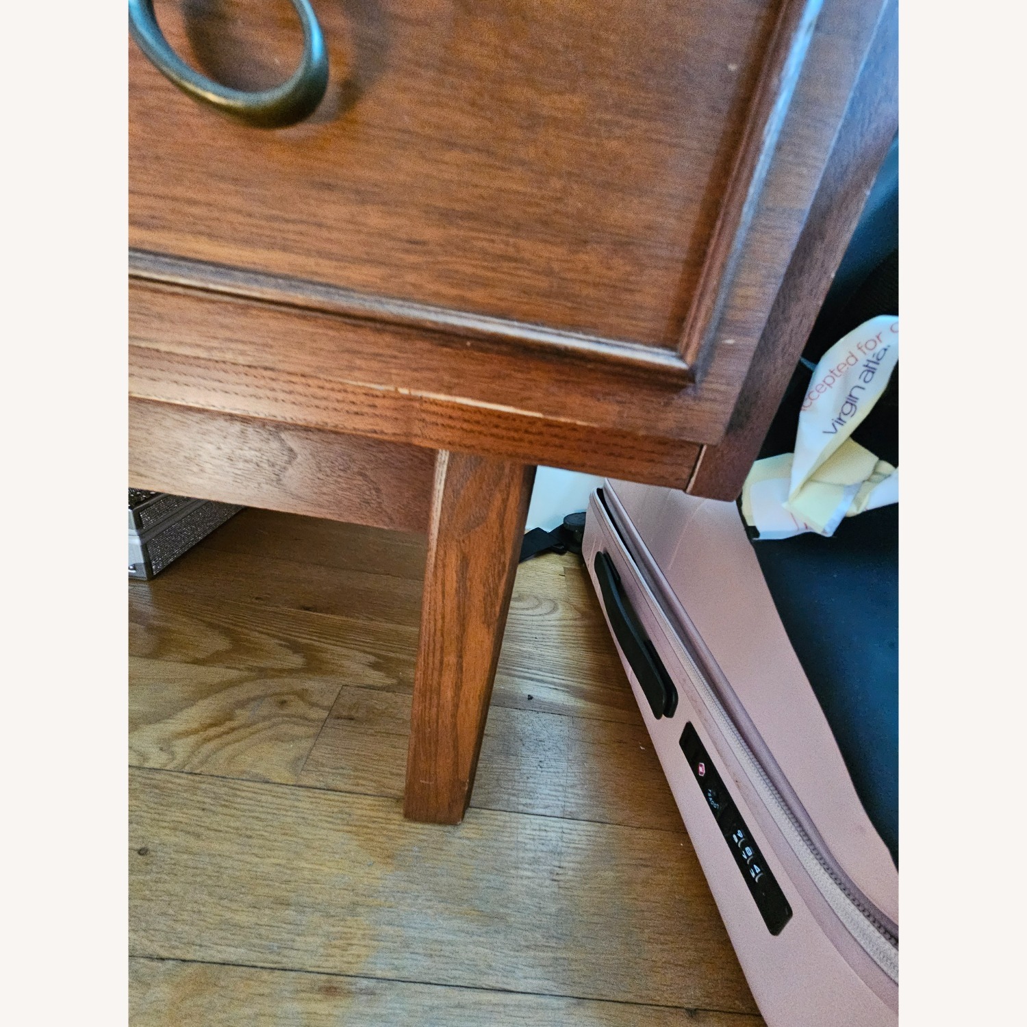 Sculpted Front Dixie MCM Walnut Highboy - image-11