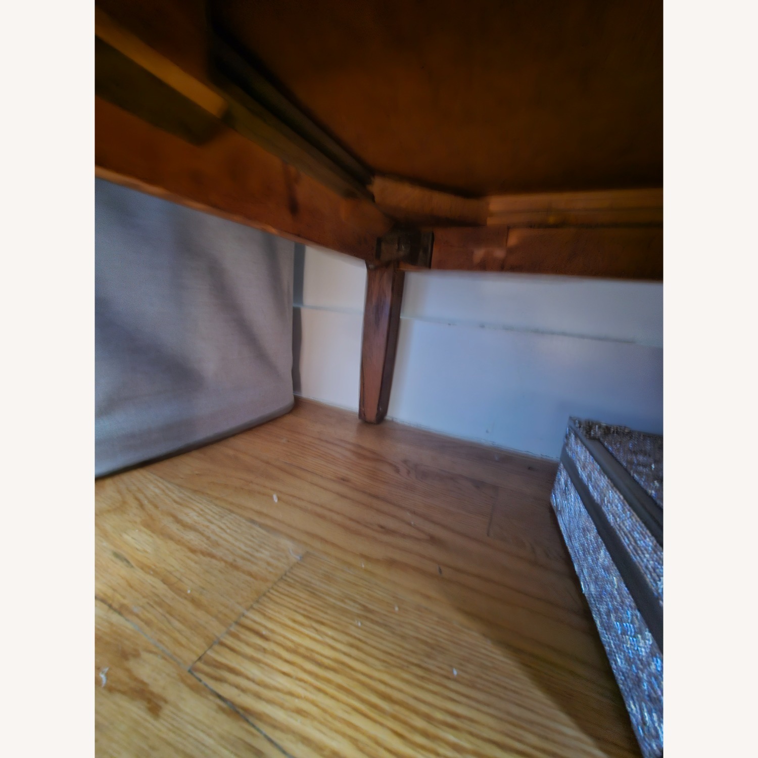 Sculpted Front Dixie MCM Walnut Highboy - image-9