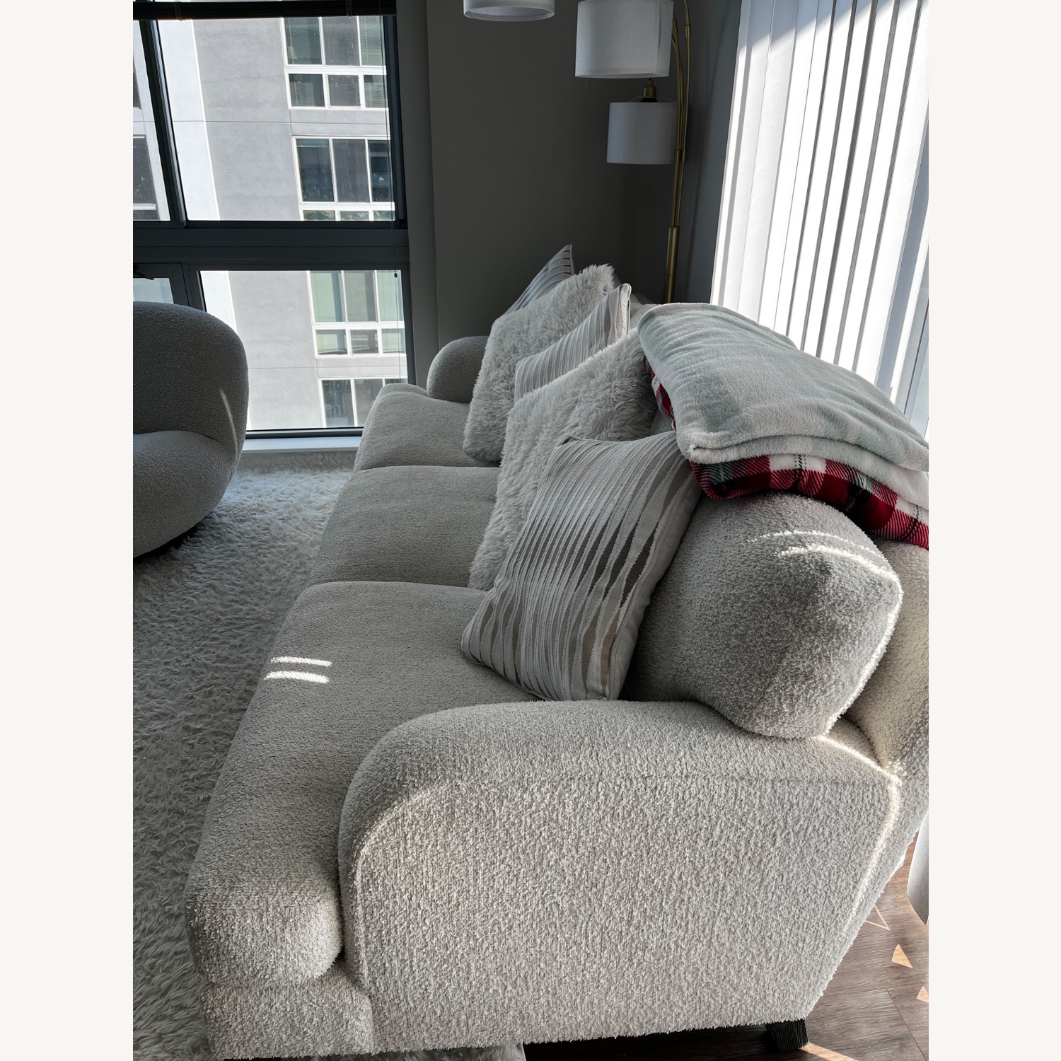 Safavieh White 3+ Seater Sofa - image-2