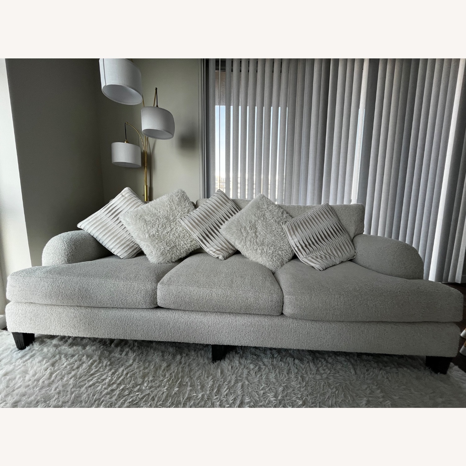 Safavieh White 3+ Seater Sofa - image-3