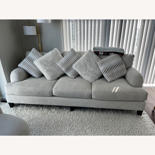 Used Safavieh White 3+ Seater Sofa for sale on AptDeco
