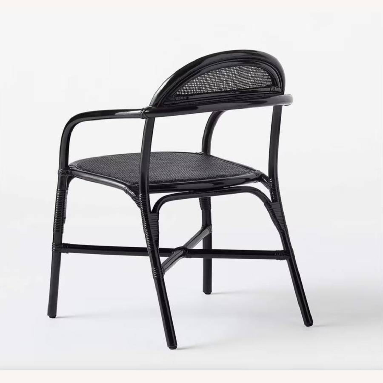 CB2 Valzer Black Wood Dining Chairs - image-6