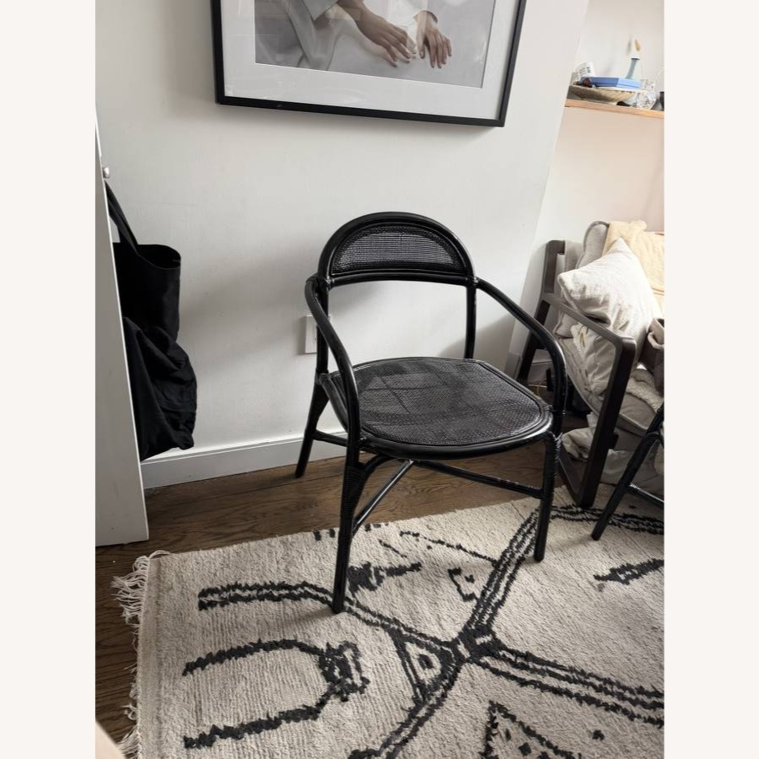 CB2 Valzer Black Wood Dining Chairs - image-3