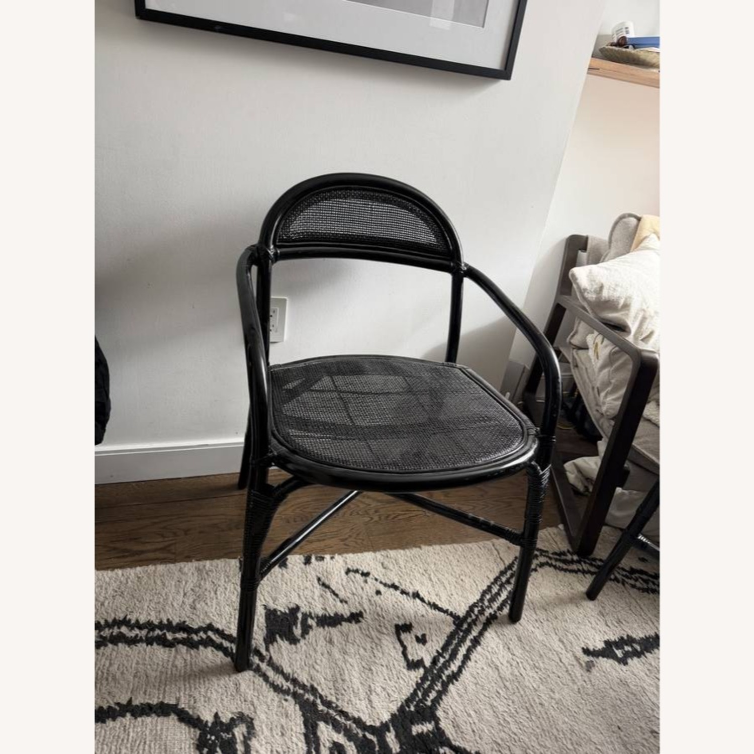 CB2 Valzer Black Wood Dining Chairs - image-5