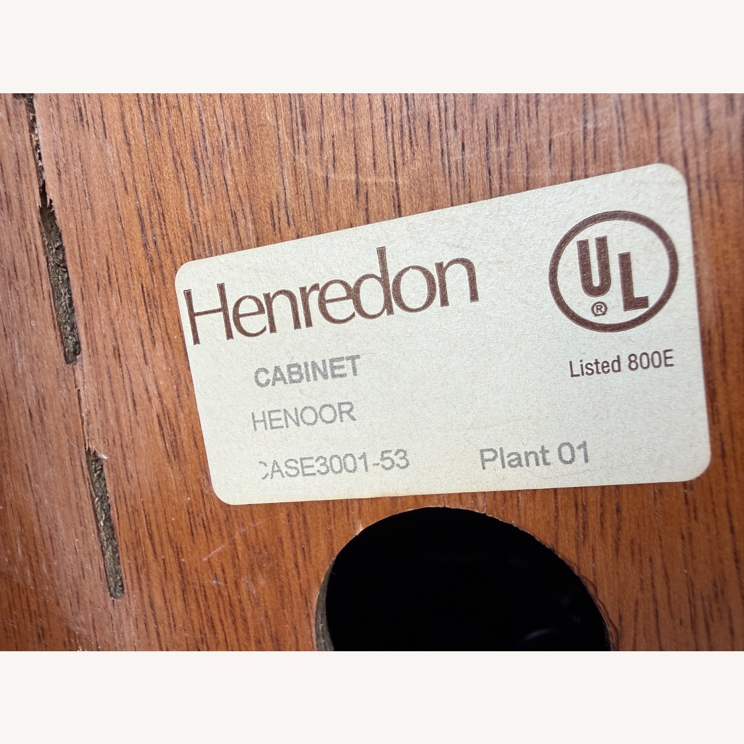 Henredon Dark Brown Wood Armoire - image-3