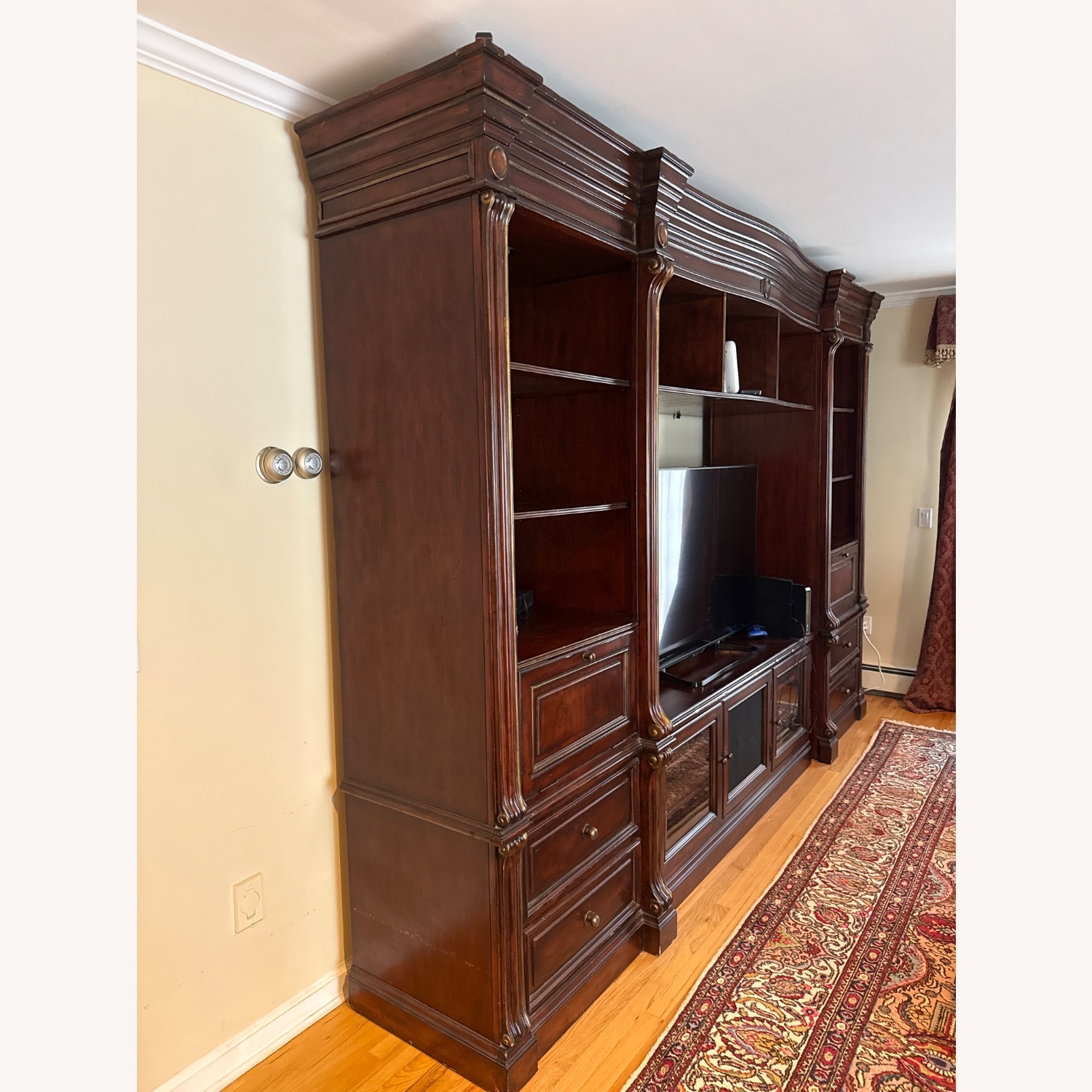 Hooker Furniture Corporation Dark Brown Wall Unit - image-2