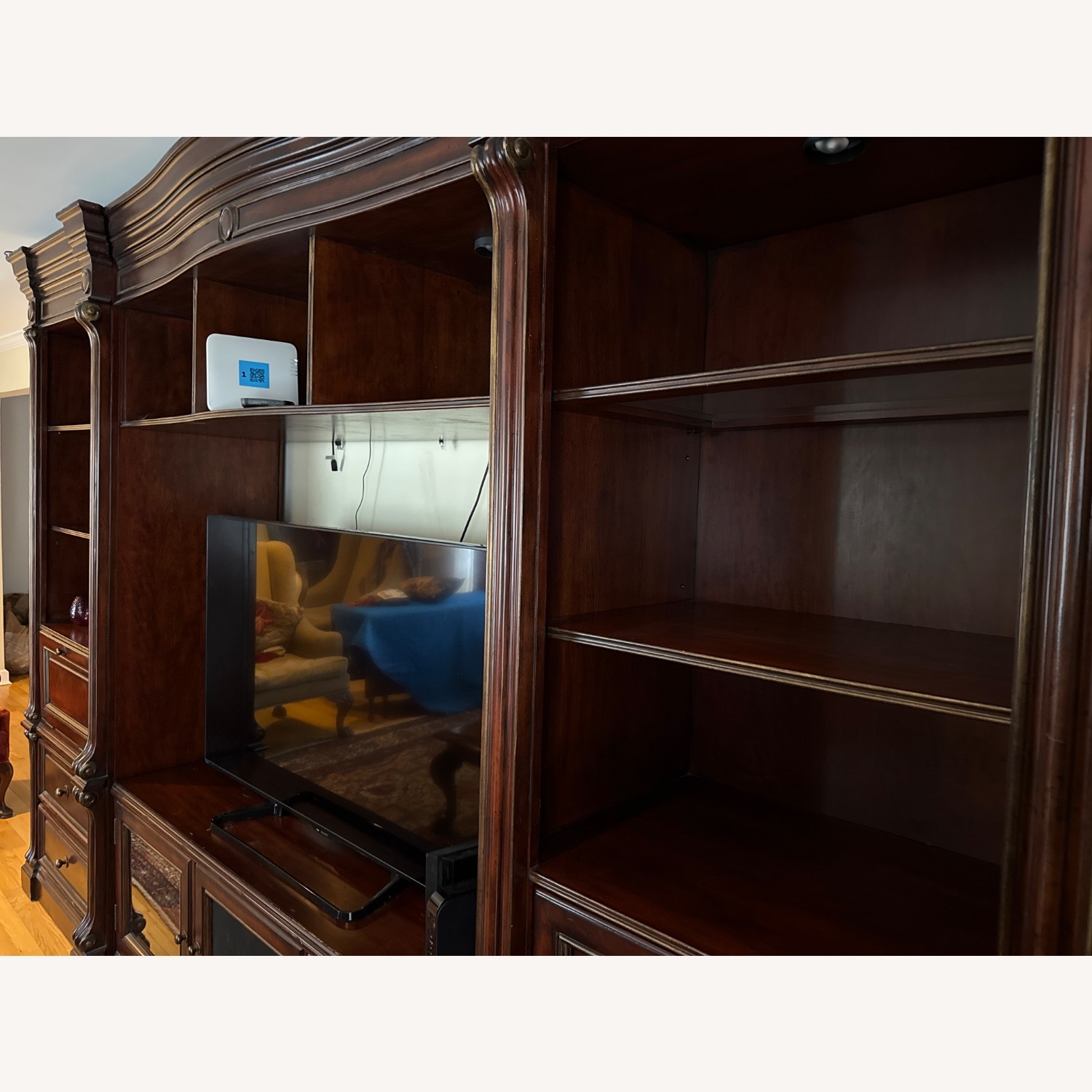 Hooker Furniture Corporation Dark Brown Wall Unit - image-4