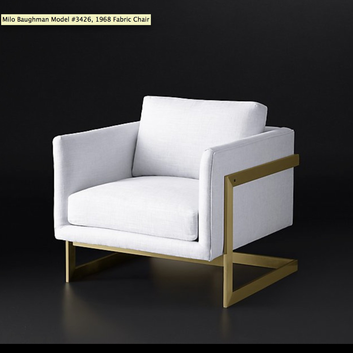 Restoration Hardware Milo Baughman Chair - image-1