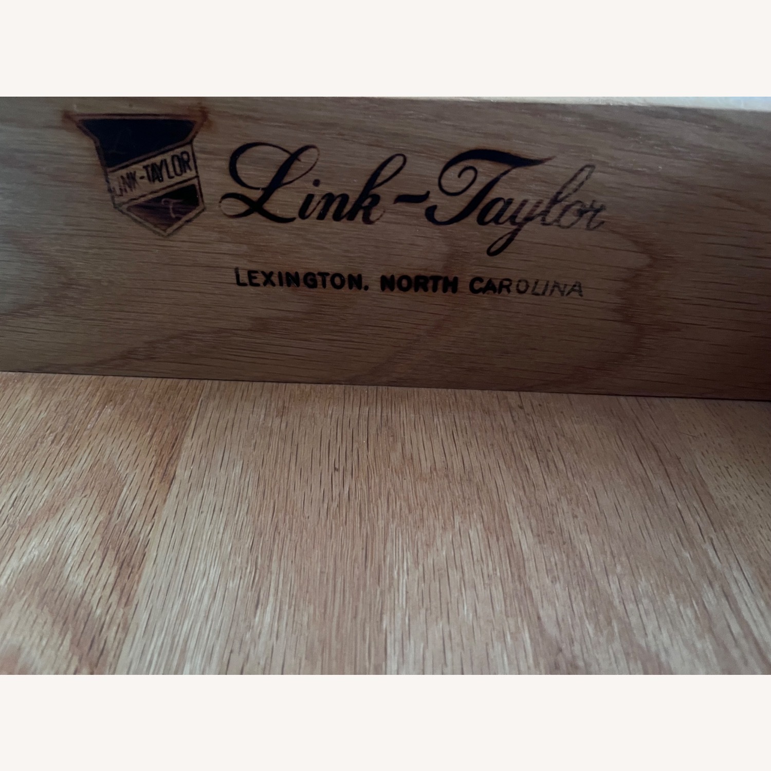 Vintage/Antique Dark Brown Wood Dresser - image-4