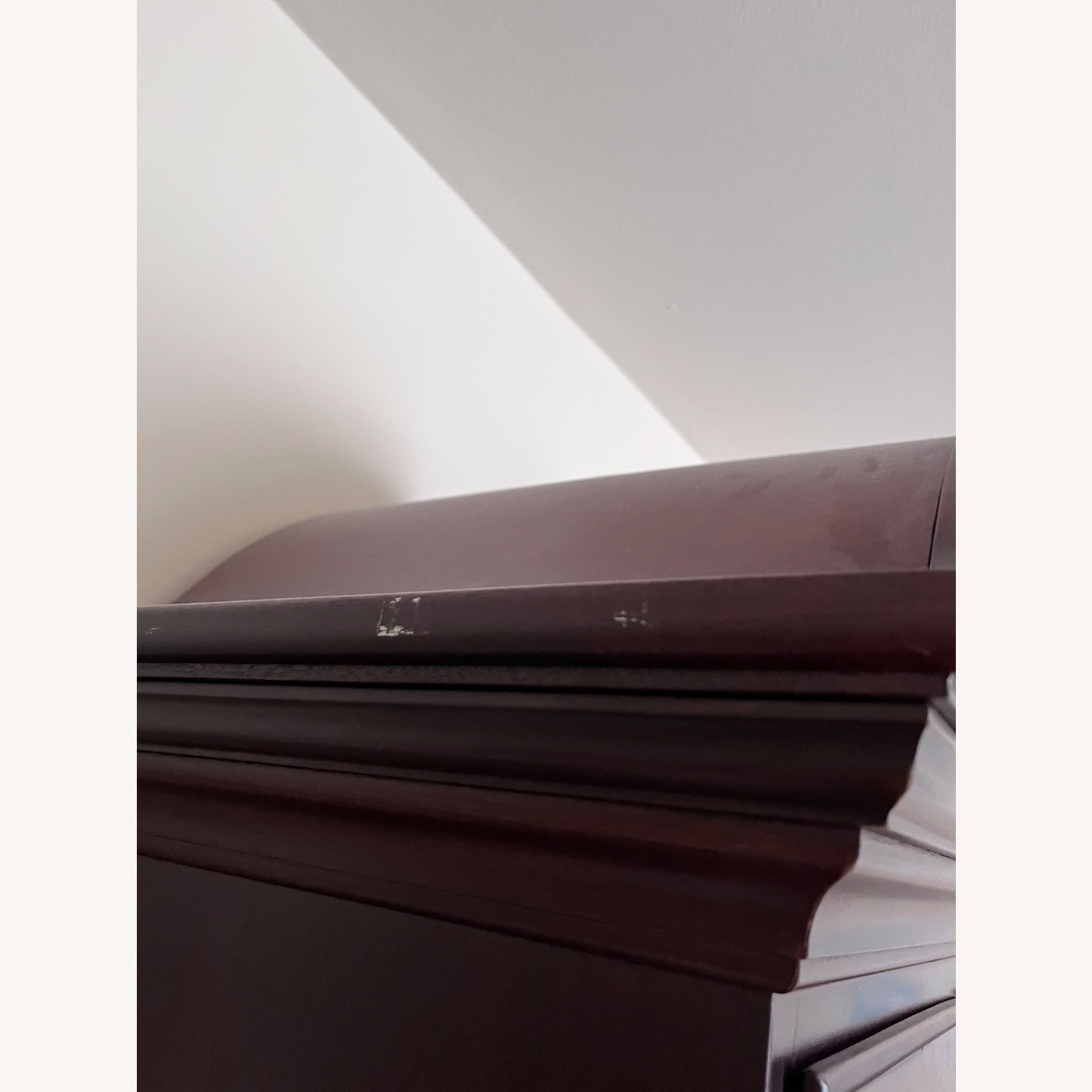 Vintage/Antique Dark Brown Wood Dresser - image-2