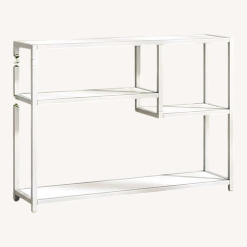 Used Wayfair White Wood Sideboard for sale on AptDeco